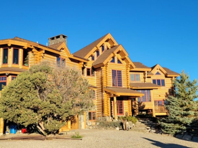 Luxury Log Home Restored in Buena Vista, Colorado