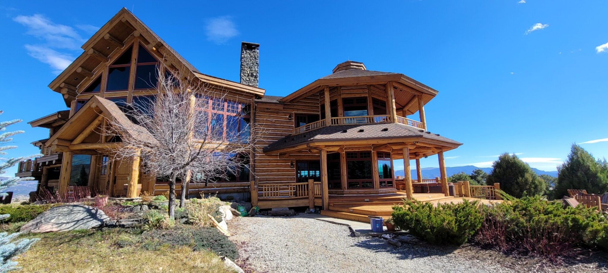 Mount Princeton Log Home Restored