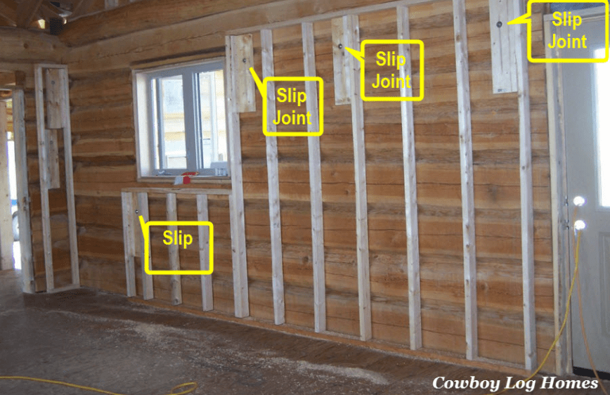 Log Masters Restorations Slip Joint by Cowboy Log Homes
