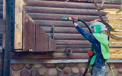 Log Cabin Media Blasting